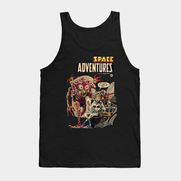 Space Adventures 1954 Tank Top by kg07_shirts